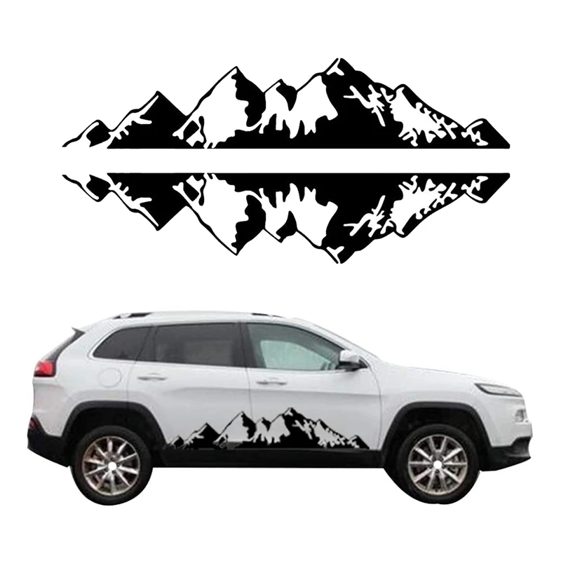 2Pcs Car Universal SUV Side Body Sticker Mountain Decal Sticker Decoration For Car /Ford/SUV/Jeep Wrangler
2Pcs Car Universal SUV Side Body Sticker Mountain Decal Sticker Decoration For Car /Ford/SUV/Jeep Wrangler