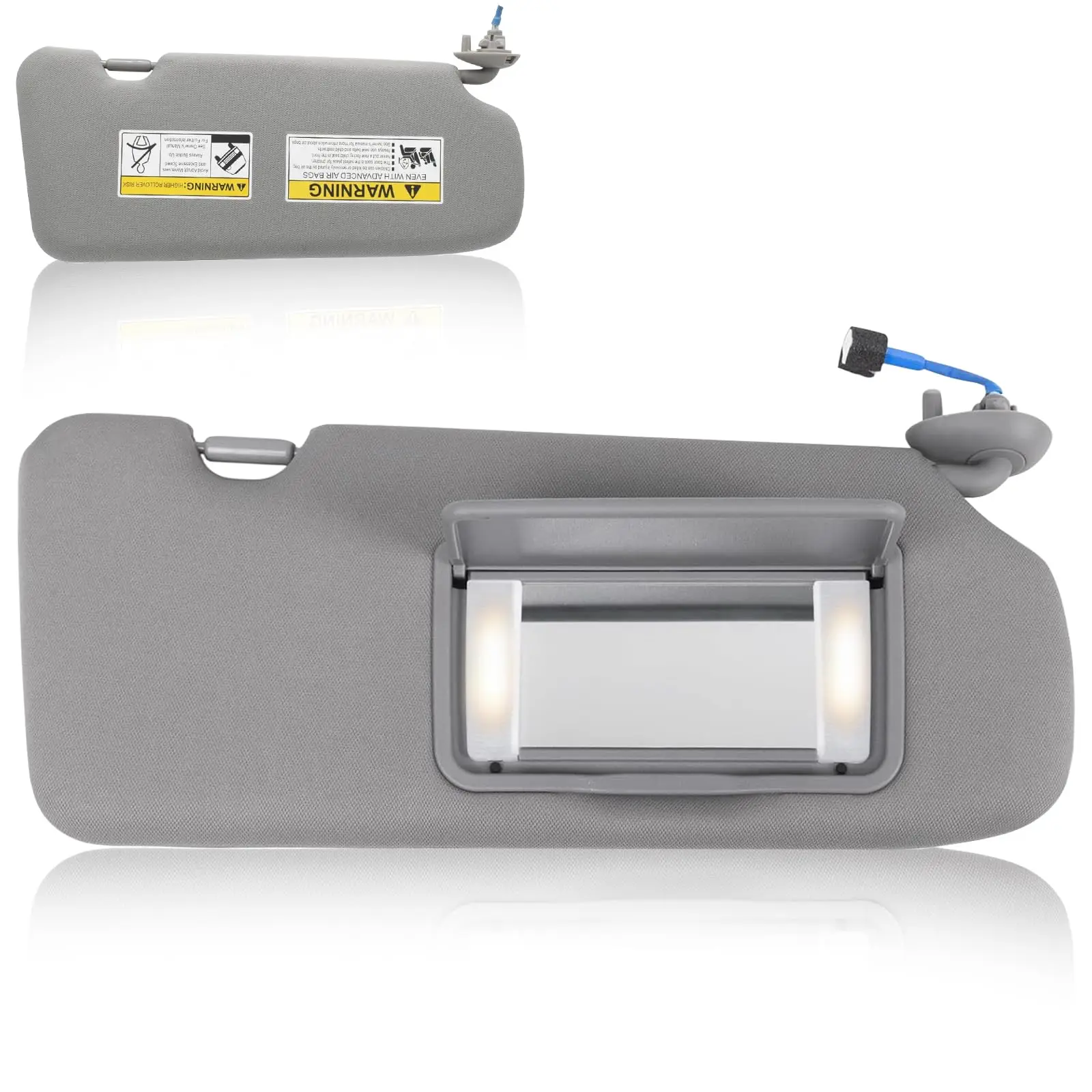 Right Passenger Side Sun Visor With Vanity Light And Mirror For Honda CRV 2017-2022
Right Passenger Side Sun Visor With Vanity Light And Mirror For Honda CRV 2017-2022
