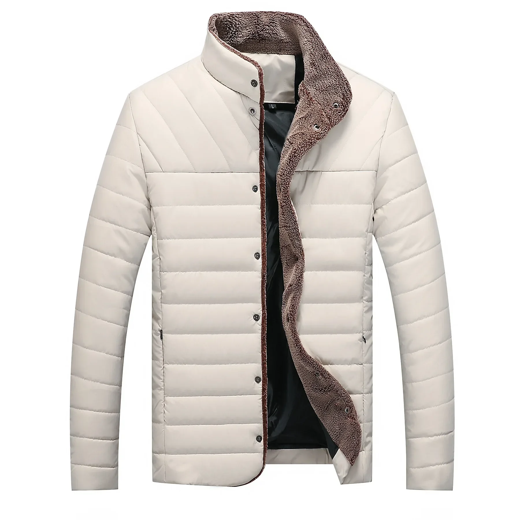 2023 New Men's Jackets with Plush and Thickened Cotton Jackets, Youth Casual Men's Cotton
2023 New Men's Jackets with Plush and Thickened Cotton Jackets, Youth Casual Men's Cotton