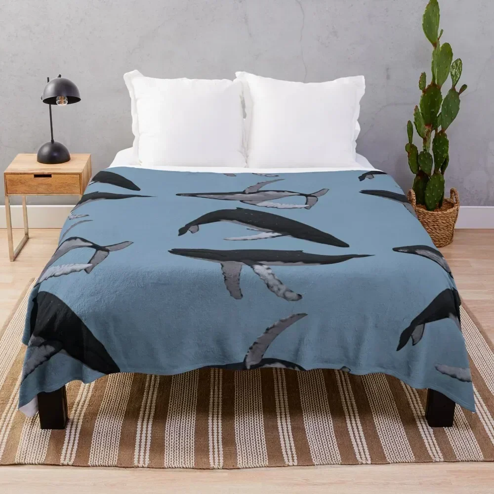 Humpback Whales Throw Blanket Soft Cozy Blanket for Pet Kids Adults
Humpback Whales Throw Blanket Soft Cozy Blanket for Pet Kids Adults