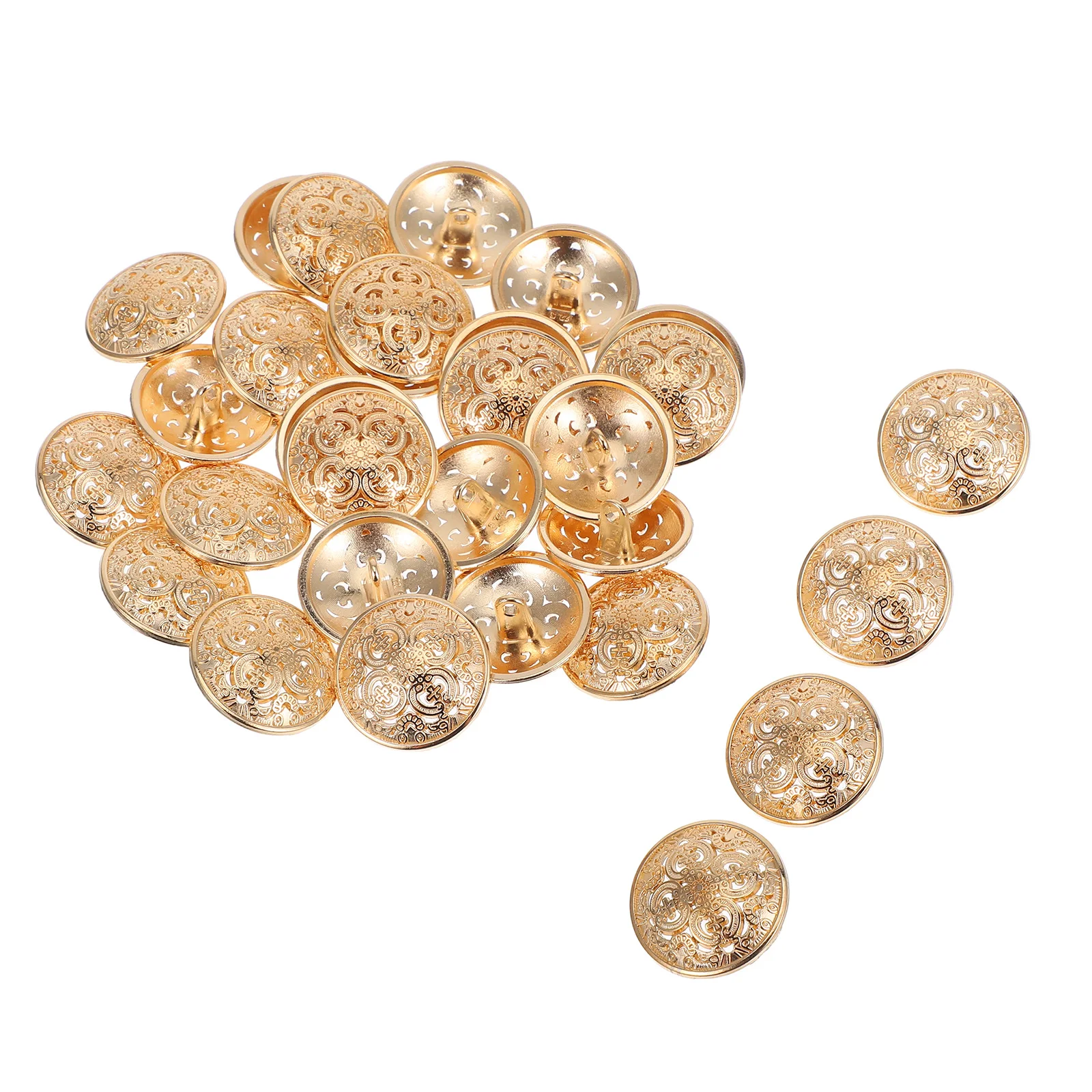 Metal Buttons Silver Hollow Dome Jacket Sewing Bulk Vintage Making Fashion Durable Clothes Accessories Craft DIY
Metal Buttons Silver Hollow Dome Jacket Sewing Bulk Vintage Making Fashion Durable Clothes Accessories Craft DIY