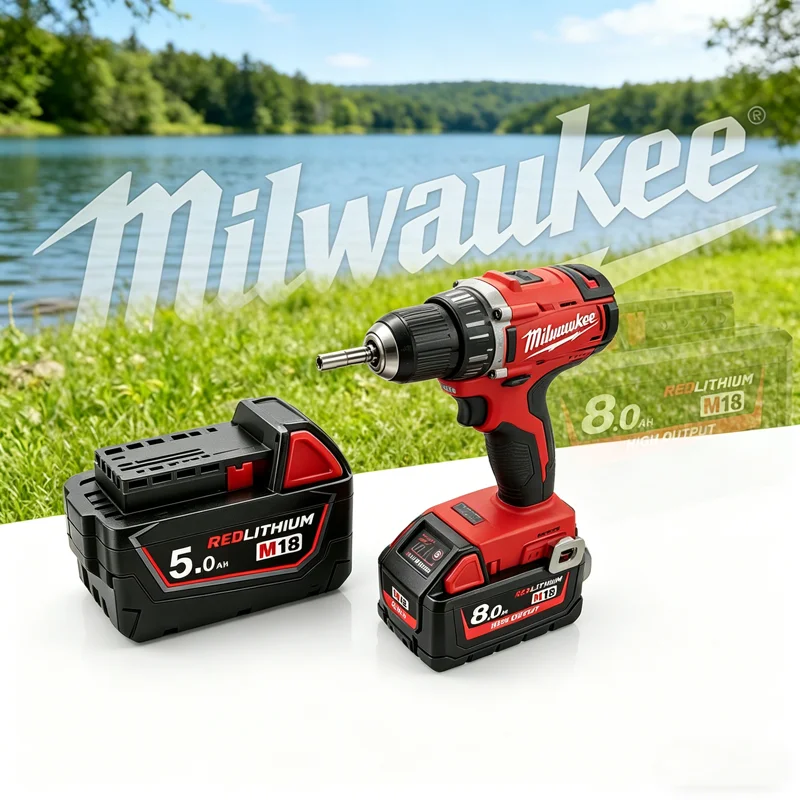 Аккумулятор для электроинструмента Milwaukee M18, 18В, 6.0Ач, M18B6, M18HB8, 48-11-1860, 6000мАч/8000мАч, со встроенным аккумулятором 21700
Аккумулятор для электроинструмента Milwaukee M18, 18В, 6.0Ач, M18B6, M18HB8, 48-11-1860, 6000мАч/8000мАч, со встроенным аккумулятором 21700