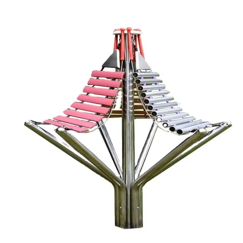 School playground, children's outdoor aluminum alloy instruments, hanging hammers, percussion instruments, music
School playground, children's outdoor aluminum alloy instruments, hanging hammers, percussion instruments, music