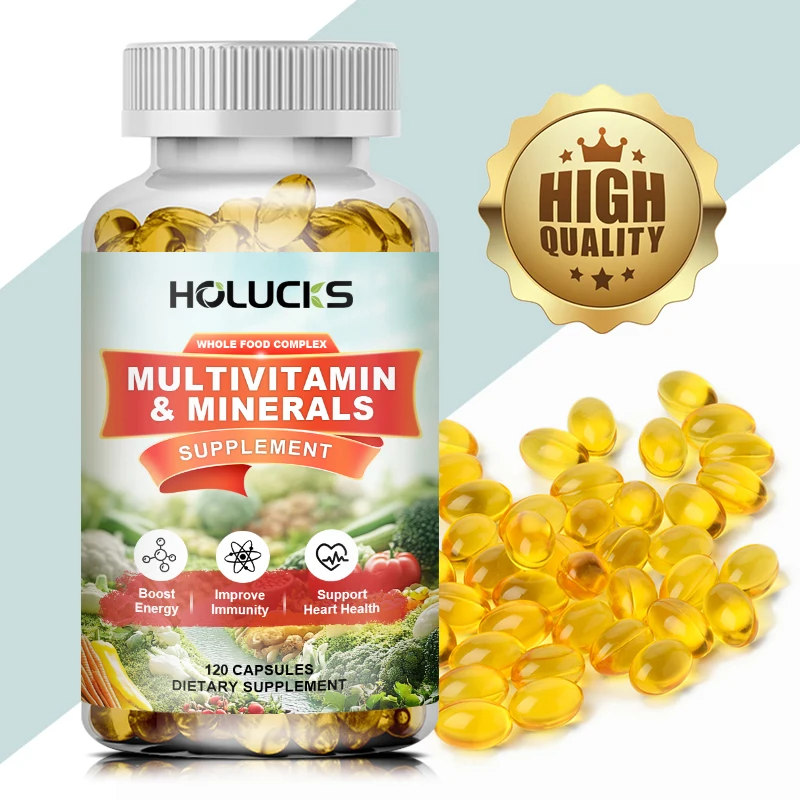 Newest Whole Food Multivitamin & Mineral to Boost Energy Levels, Muscle Mass, Immune Support & Nutritional Supplement Capsules
Newest Whole Food Multivitamin & Mineral to Boost Energy Levels, Muscle Mass, Immune Support & Nutritional Supplement Capsules