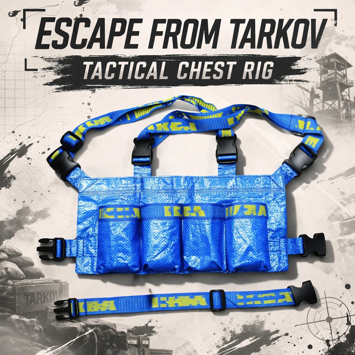 Тактический жилет-платформа Escape from Tarkov (EFT) для игр, регулируемый, с системой Molle, для страйкбола, пейнтбола, ролевых игр, кино- и телесъемок
Тактический жилет-платформа Escape from Tarkov (EFT) для игр, регулируемый, с системой Molle, для страйкбола, пейнтбола, ролевых игр, кино- и телесъемок