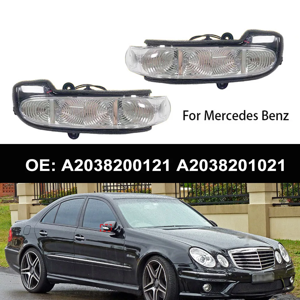 LED Side Mirror Turn Signal Light Indicator Lamp For Benz W203 C-Class Pre-facelift 2000 2001 2002 2003 A2038200121 A2038201021
LED Side Mirror Turn Signal Light Indicator Lamp For Benz W203 C-Class Pre-facelift 2000 2001 2002 2003 A2038200121 A2038201021