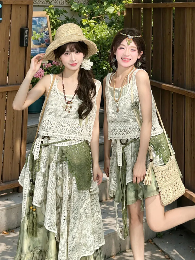 New Sense Of Design Montage Vacation Get Away From It All Юбка Приморская юбка Приморские подтяжки Жилет Короткая юбка Длинная 
New Sense Of Design Montage Vacation Get Away From It All Юбка Приморская юбка Приморские подтяжки Жилет Короткая юбка Длинная