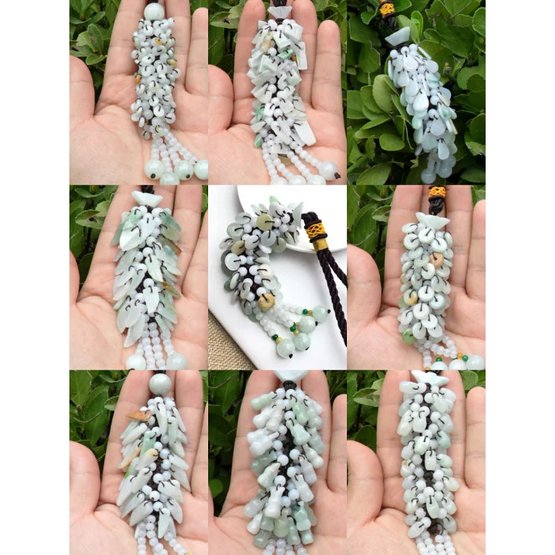 Подвеска-украшение из нефрита в форме тыквы для интерьера автомобиля
Подвеска-украшение из нефрита в форме тыквы для интерьера автомобиля