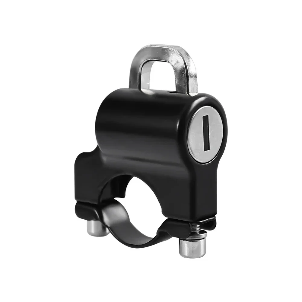 Universal Motorcycle Anti-Theft Helmet Lock Bike Handlebar Security Helmet Lock For 22-28mm Handlebars Aluminum Alloy Lock
Universal Motorcycle Anti-Theft Helmet Lock Bike Handlebar Security Helmet Lock For 22-28mm Handlebars Aluminum Alloy Lock