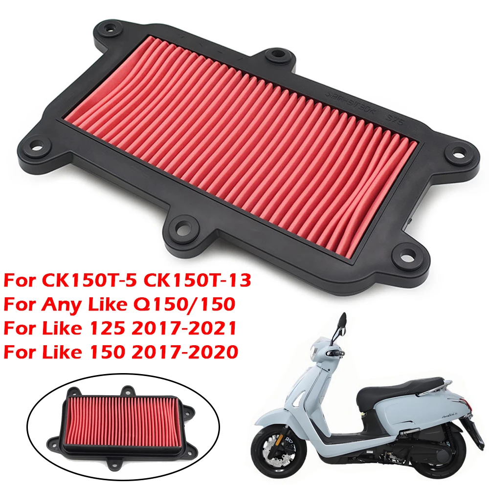 Очиститель воздушного фильтра двигателя мотоцикла Like 125 Like 150, элемент воздухозаборника для KYMCO CK150T-5 CK150T-13, как Q150/150
Очиститель воздушного фильтра двигателя мотоцикла Like 125 Like 150, элемент воздухозаборника для KYMCO CK150T-5 CK150T-13, как Q150/150