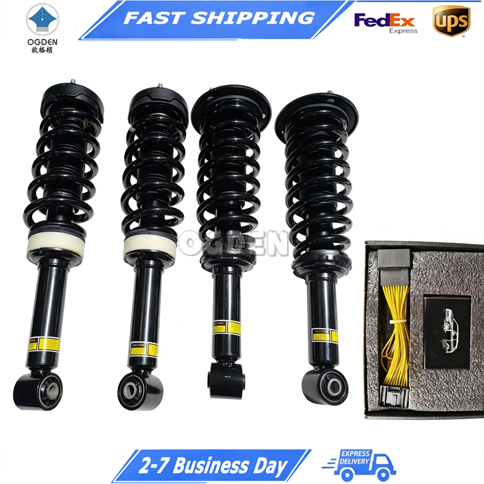 OGDEN Modified Coil Spring Shock without Electric with Fault Eliminator for Land Rover Discovery3 Discovery4 Sport L320 LR013930
OGDEN Modified Coil Spring Shock without Electric with Fault Eliminator for Land Rover Discovery3 Discovery4 Sport L320 LR013930