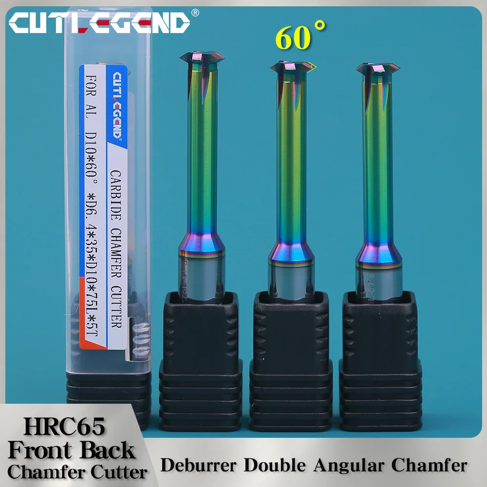 CUTLEGEND Front Back Deburrer Double Angular Chamfering Cutter Inner Chamfer 60 Degree for Aluminum Hole Internal Burr Removal
CUTLEGEND Front Back Deburrer Double Angular Chamfering Cutter Inner Chamfer 60 Degree for Aluminum Hole Internal Burr Removal