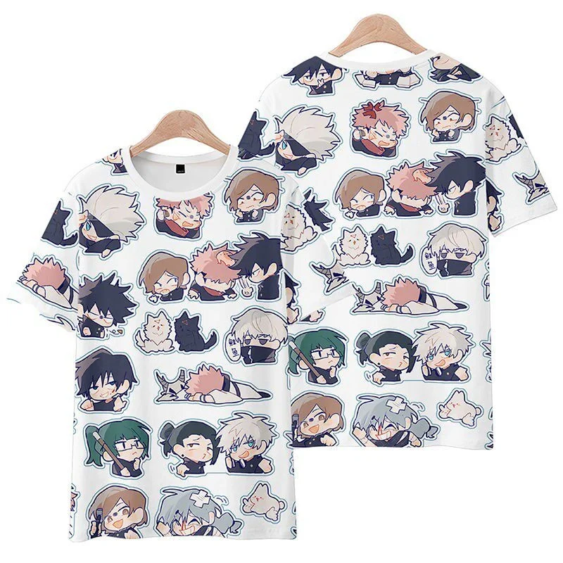 Футболка Bandai 2026 с коротким рукавом и изображением персонажей аниме «Битва заклинаний: Окружающие персонажи» (Годжо, Гоку, Юки) — быстросохнущая, с принтом аниме-персонажей.
Футболка Bandai 2026 с коротким рукавом и изображением персонажей аниме «Битва заклинаний: Окружающие персонажи» (Годжо, Гоку, Юки) — быстросохнущая, с принтом аниме-персонажей.