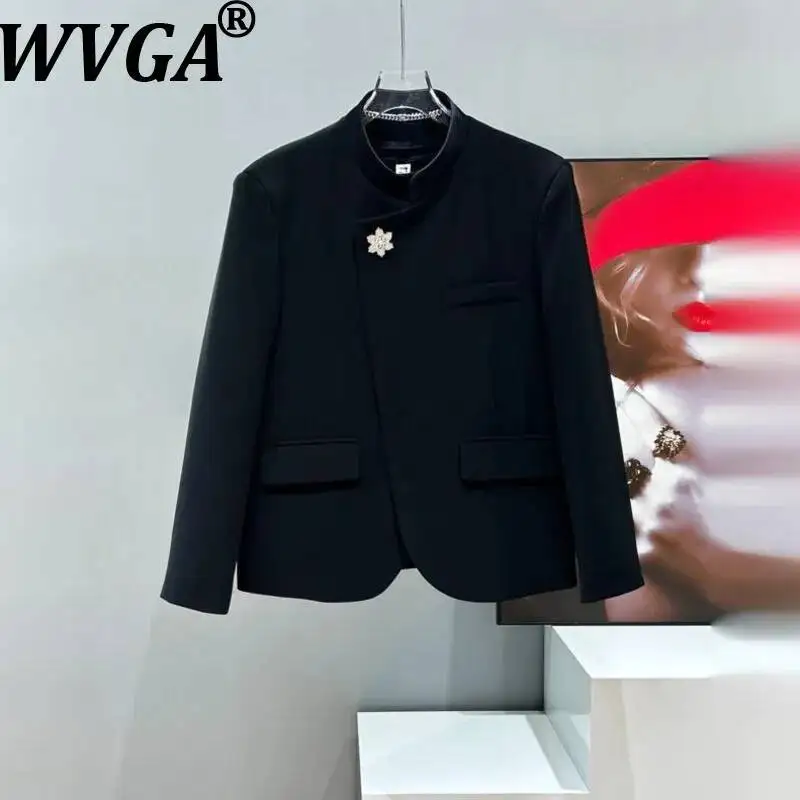 WVGA Spring Autumn New Men Chinese Style Stand Collar Fashion Blazer High-end Shoulder Padded Niche Chic Casual Coats Ins W25341
WVGA Spring Autumn New Men Chinese Style Stand Collar Fashion Blazer High-end Shoulder Padded Niche Chic Casual Coats Ins W25341
