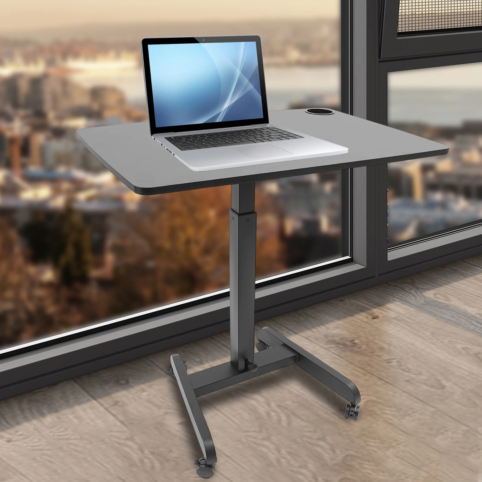 15kg Load Mobile Standing Desk Lectern Portable with Wheels Adjustable Heigh Iron Standing Desk 55.88*80*112.4cm
15kg Load Mobile Standing Desk Lectern Portable with Wheels Adjustable Heigh Iron Standing Desk 55.88*80*112.4cm