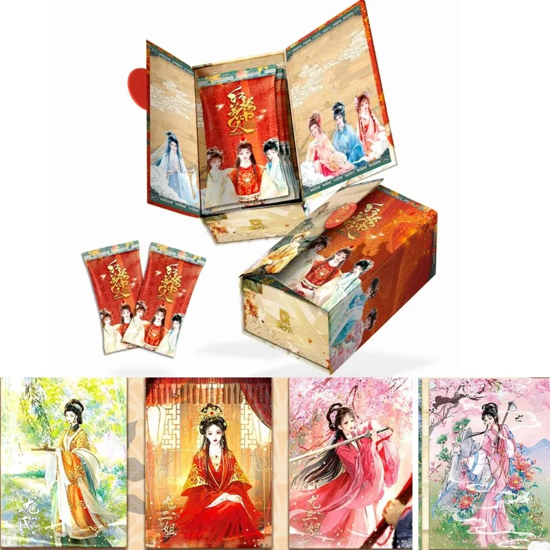 Карты KAYOU Dream of The Red Chamber Cards — Dreaming Back To Jinling Series First Edition Predestined Encounte Pack Коллекционные карты
Карты KAYOU Dream of The Red Chamber Cards — Dreaming Back To Jinling Series First Edition Predestined Encounte Pack Коллекционные карты