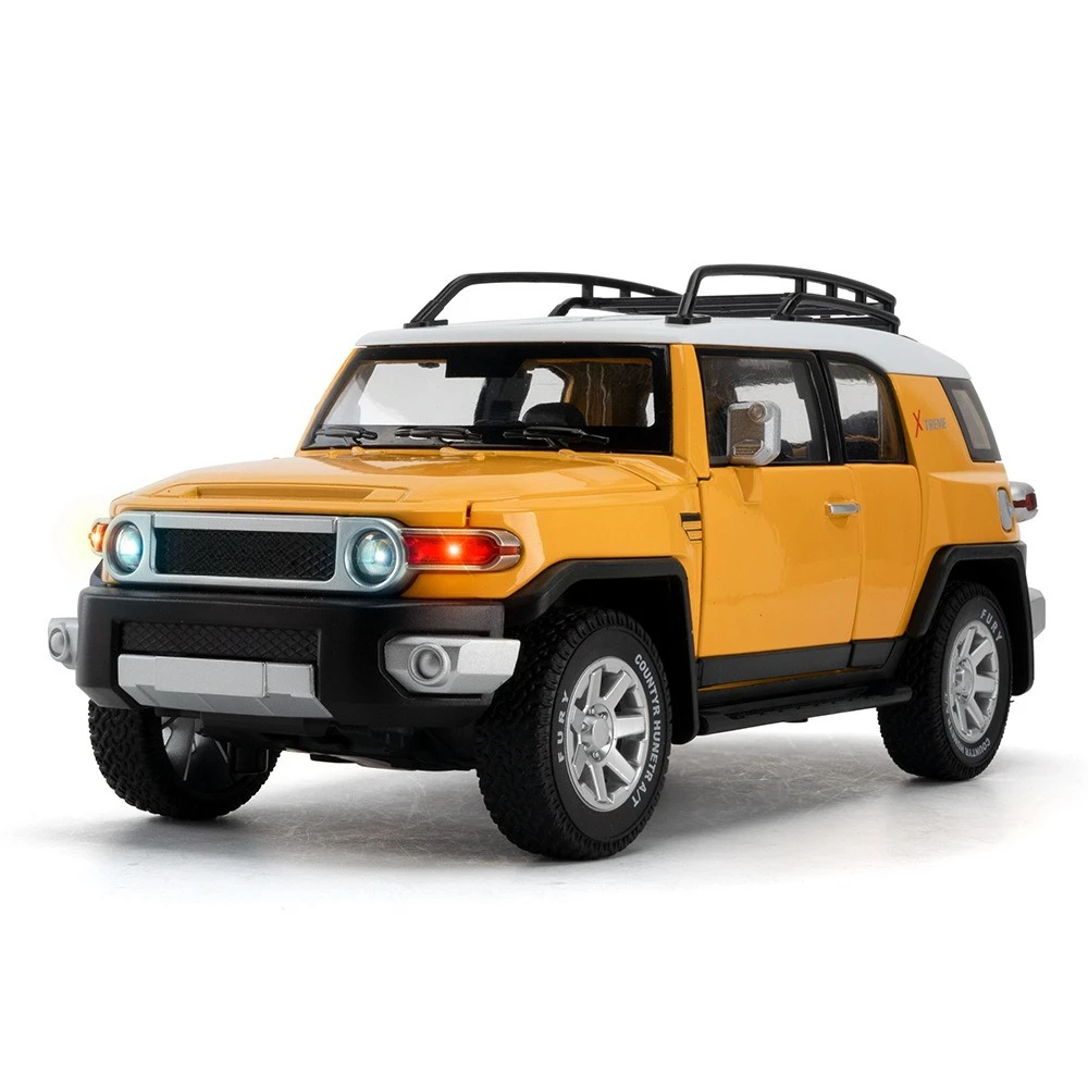 1:24 FJ Cruiser Alloy Car Model Diecast & Toy Metal Off-road Vehicles Car Model Sound and Light Simulation Gift
1:24 FJ Cruiser Alloy Car Model Diecast & Toy Metal Off-road Vehicles Car Model Sound and Light Simulation Gift