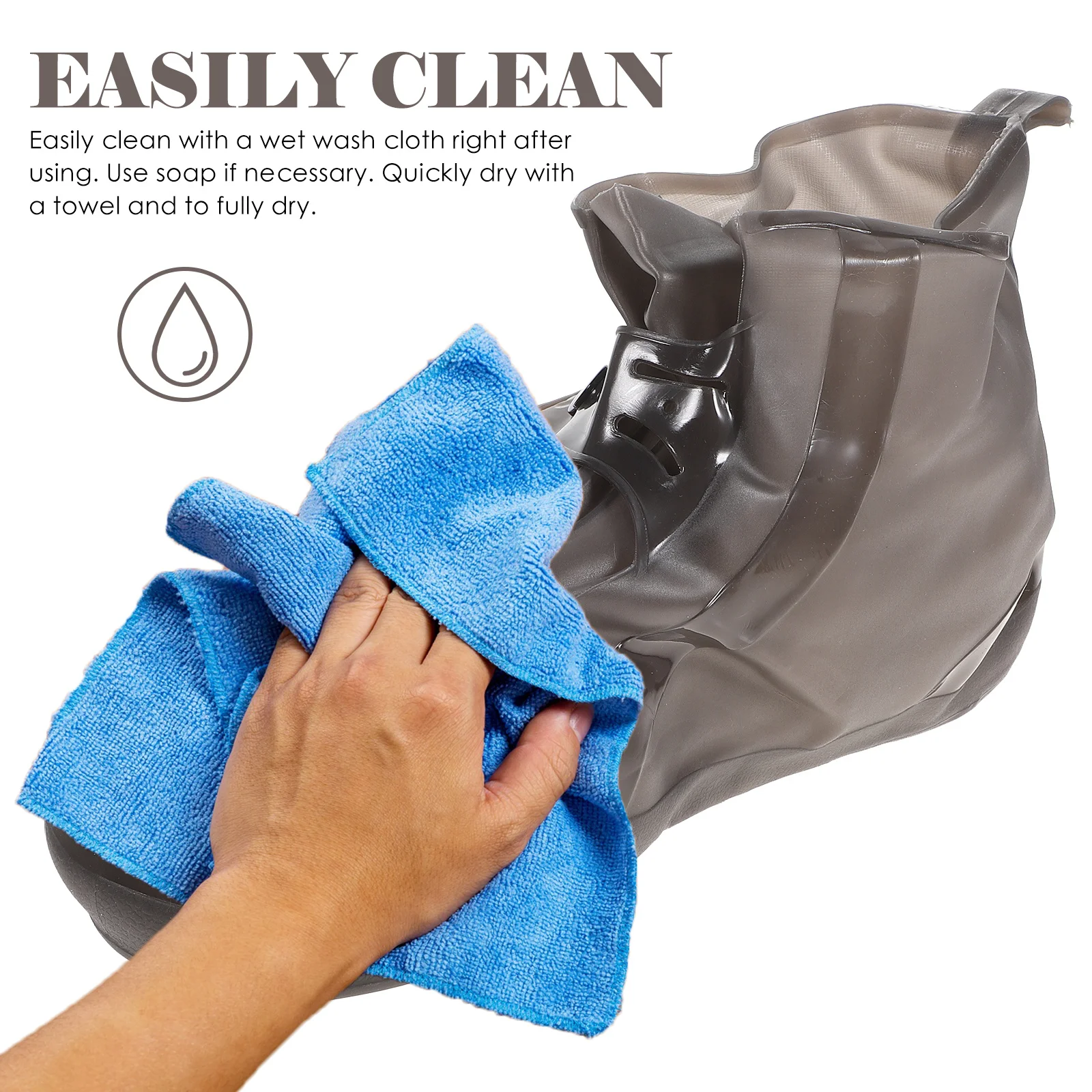 1 Pair Adult Rain Shoe Covers Thickened Pvc Waterproof Anti-Slip Overshoes For Mud Snow Protection Outdoor Camping Travel Wear
1 Pair Adult Rain Shoe Covers Thickened Pvc Waterproof Anti-Slip Overshoes For Mud Snow Protection Outdoor Camping Travel Wear