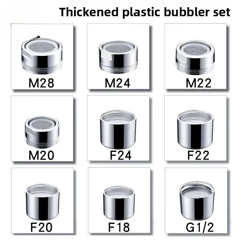 10 Faucets Aerator Plastic Household Kitchen Basin Splash Filter Net Outlet Faucet Accessories
10 Faucets Aerator Plastic Household Kitchen Basin Splash Filter Net Outlet Faucet Accessories