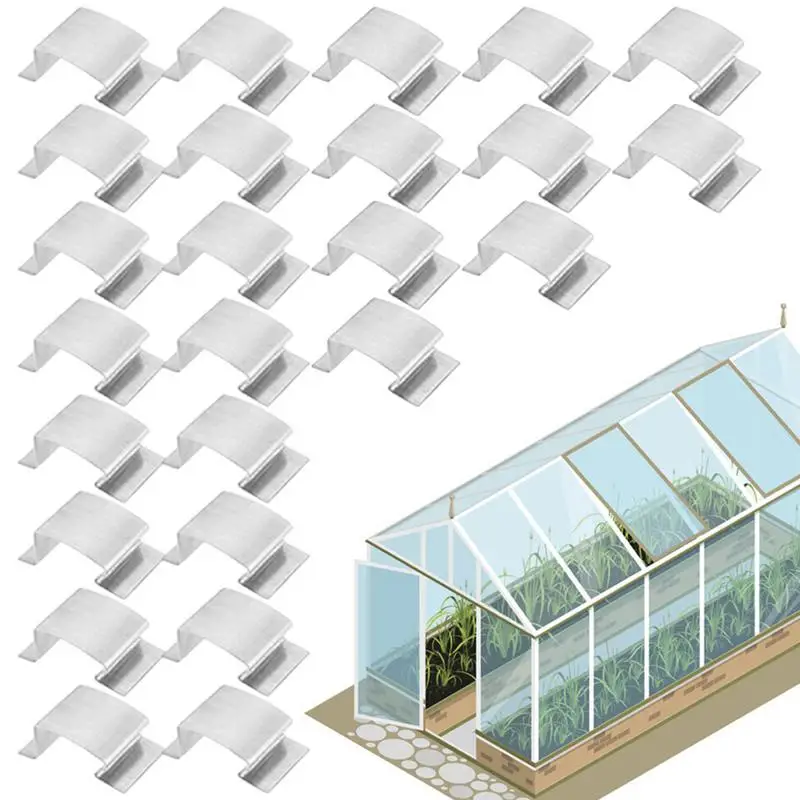 Greenhouse Panel Clips 25X Glass Panel Clips G-shaped Quick Release Rust-Proof Stainless Reusable Fastener For Pool Cover Craft
Greenhouse Panel Clips 25X Glass Panel Clips G-shaped Quick Release Rust-Proof Stainless Reusable Fastener For Pool Cover Craft