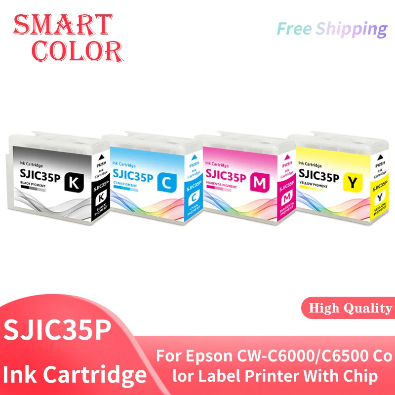 SJIC35P 80 мл совместимый картридж для Epson ColorWorks CW-C6500P CW-C6000A CW-C6000P CW-C6500A цветной принтер этикеток с чипом
SJIC35P 80 мл совместимый картридж для Epson ColorWorks CW-C6500P CW-C6000A CW-C6000P CW-C6500A цветной принтер этикеток с чипом