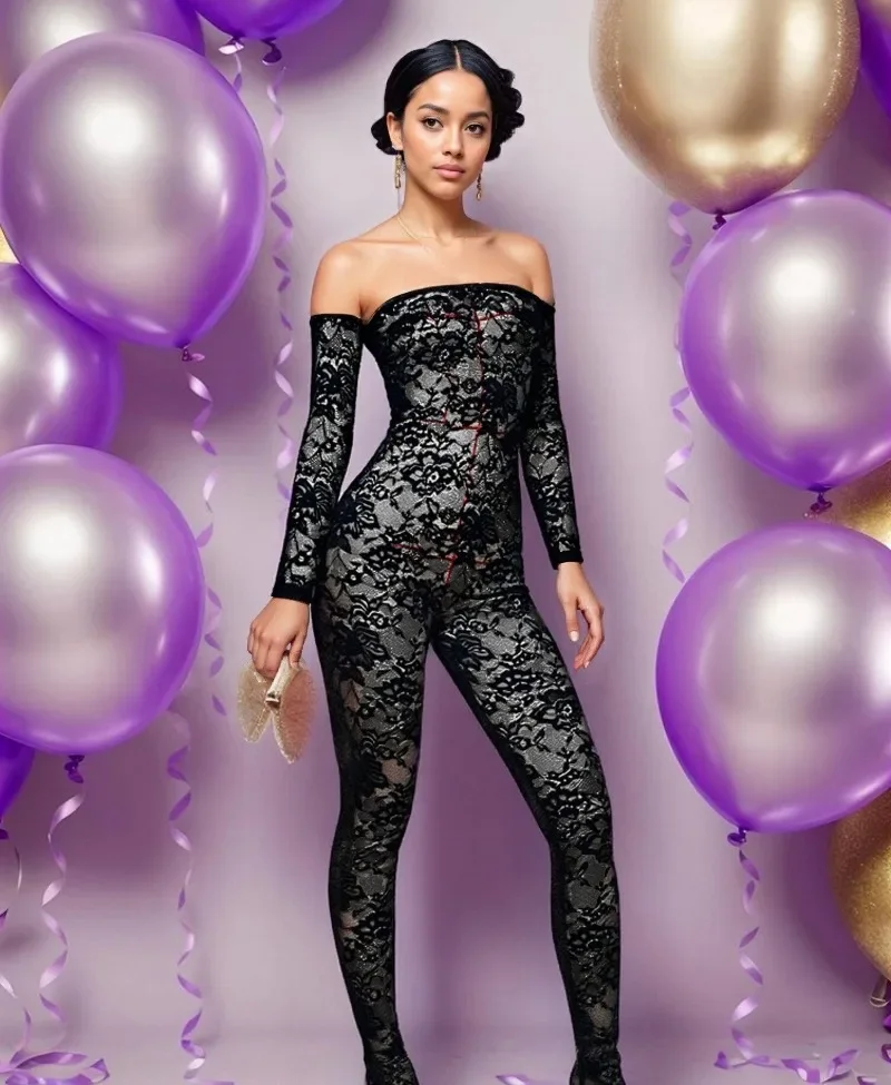 GUWU сексуальный прозрачный кружевной комбинезон с длинными рукавами и открытыми плечами, женский комбинезон, прозрачный облегающий комбинезон для вечеринок и клубов, цельный комбинезон
GUWU сексуальный прозрачный кружевной комбинезон с длинными рукавами и открытыми плечами, женский комбинезон, прозрачный облегающий комбинезон для вечеринок и клубов, цельный комбинезон