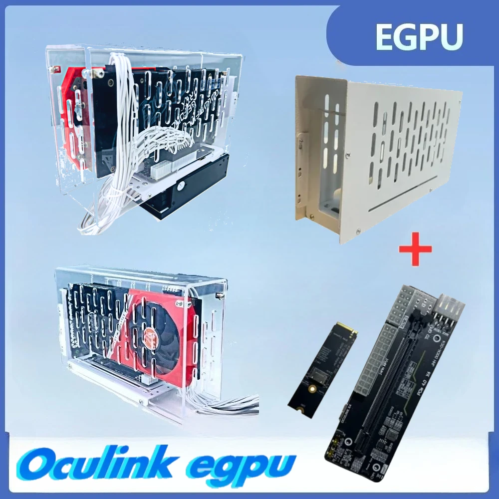 Металлический корпус для ноутбука eGPU Внешняя видеокарта Oculink Док-станция для графического процессора PCI-E 4,0 X4 Gen4 Ноутбук GDP NUC Расширение OCuLink Наборы дисплеев
Металлический корпус для ноутбука eGPU Внешняя видеокарта Oculink Док-станция для графического процессора PCI-E 4,0 X4 Gen4 Ноутбук GDP NUC Расширение OCuLink Наборы дисплеев