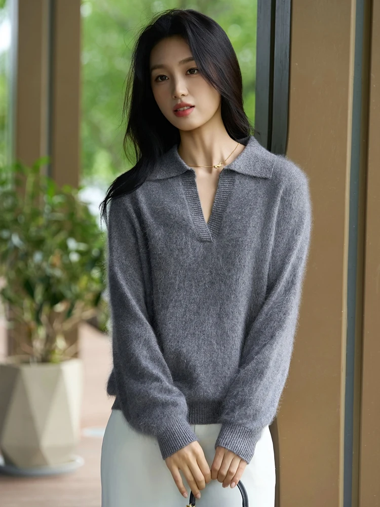 Модный женский свитер из новой шерстяной ткани с флисовой подкладкой, мягкий, удобный, повседневный, осенне-зимний
Модный женский свитер из новой шерстяной ткани с флисовой подкладкой, мягкий, удобный, повседневный, осенне-зимний
