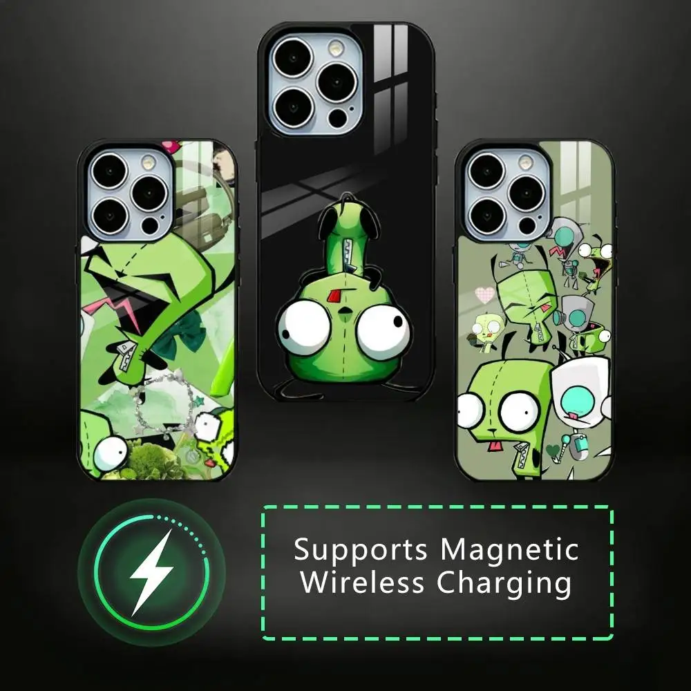 Cartoon I-Invader Zim Gir Phone Case For iPhone17,16,15,14,13,12,11 Plus,Pro Allows magnetic wireless charging
Cartoon I-Invader Zim Gir Phone Case For iPhone17,16,15,14,13,12,11 Plus,Pro Allows magnetic wireless charging