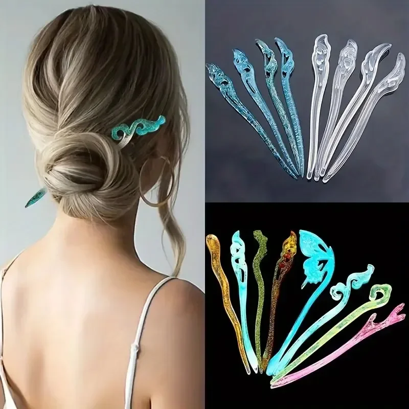 16Pcs Silicone hairpin mold, hairpin mold, jewelry clip mold, hairpin DIY production supplies (a set of 8)
16Pcs Silicone hairpin mold, hairpin mold, jewelry clip mold, hairpin DIY production supplies (a set of 8)