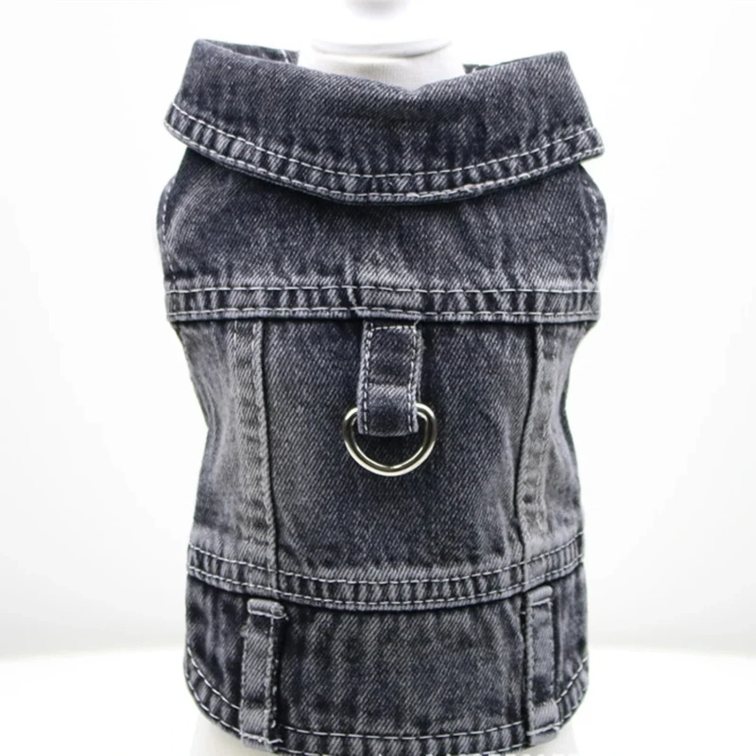 Upgrade Your Fashionable Pup's Look with Stylish, Trendy, and Chic Cowboy Clothing - Comfortable Denim Harness Coat and Durable
Upgrade Your Fashionable Pup's Look with Stylish, Trendy, and Chic Cowboy Clothing - Comfortable Denim Harness Coat and Durable