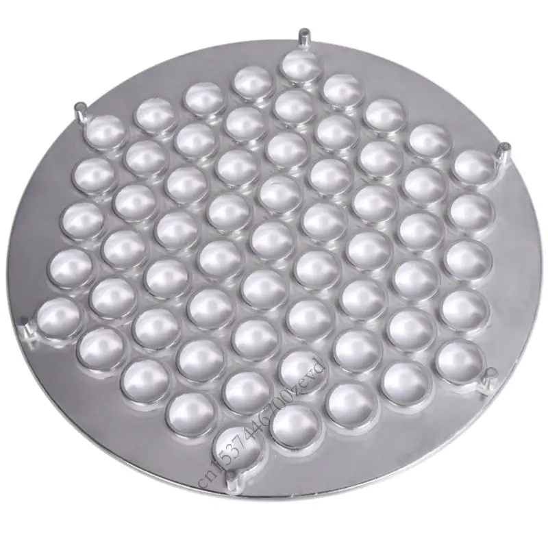High Capacity 61 Hole Dumpling Mould Functional Aluminum Alloy Ravioli Press Crafting Perfect Dumplings P9YB
High Capacity 61 Hole Dumpling Mould Functional Aluminum Alloy Ravioli Press Crafting Perfect Dumplings P9YB