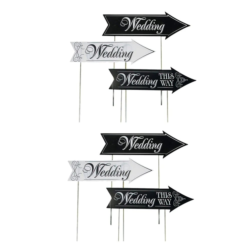2Sets Wedding Directional Signs Premium Yard Decor Arrow Design This Way Sign for Ceremony Reception Outdoor Wedding Road Signs
2Sets Wedding Directional Signs Premium Yard Decor Arrow Design This Way Sign for Ceremony Reception Outdoor Wedding Road Signs