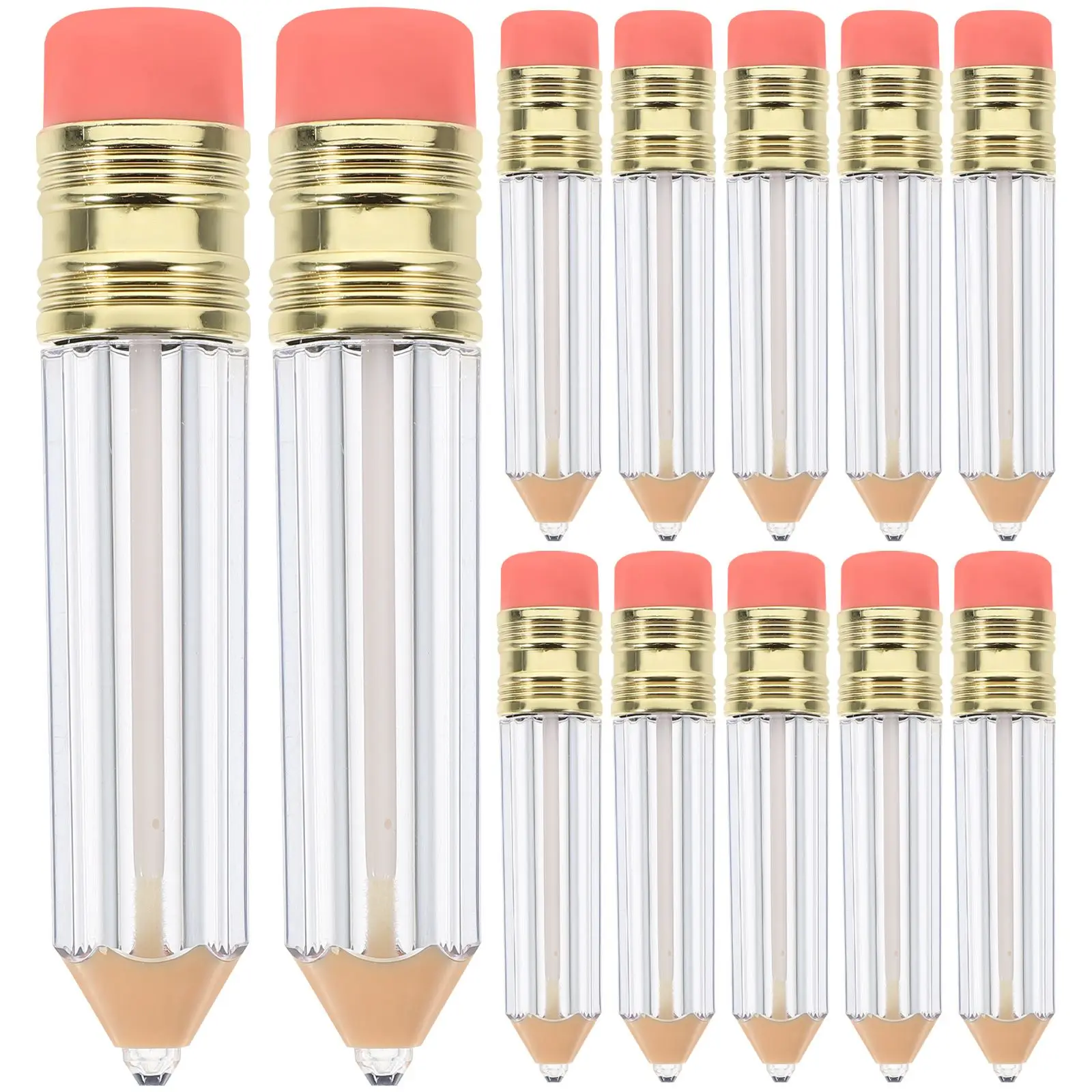 12 Pcs Lip Gloss Tubes Empty Containers Travel Size Refillable Sample Packing Tubes Lightweight Portable Reusable
12 Pcs Lip Gloss Tubes Empty Containers Travel Size Refillable Sample Packing Tubes Lightweight Portable Reusable