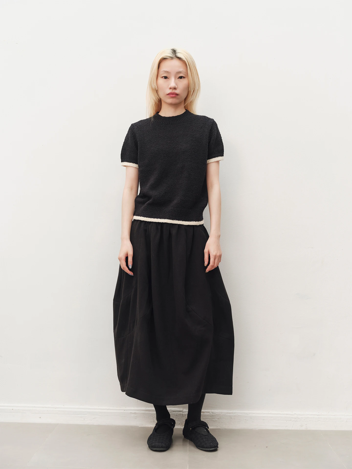 Organic Cotton Knitted ort Sve Top Women's Early Spring New Sle Casual Stand Fit round Ne Tee Color Blo Design
Organic Cotton Knitted ort Sve Top Women's Early Spring New Sle Casual Stand Fit round Ne Tee Color Blo Design