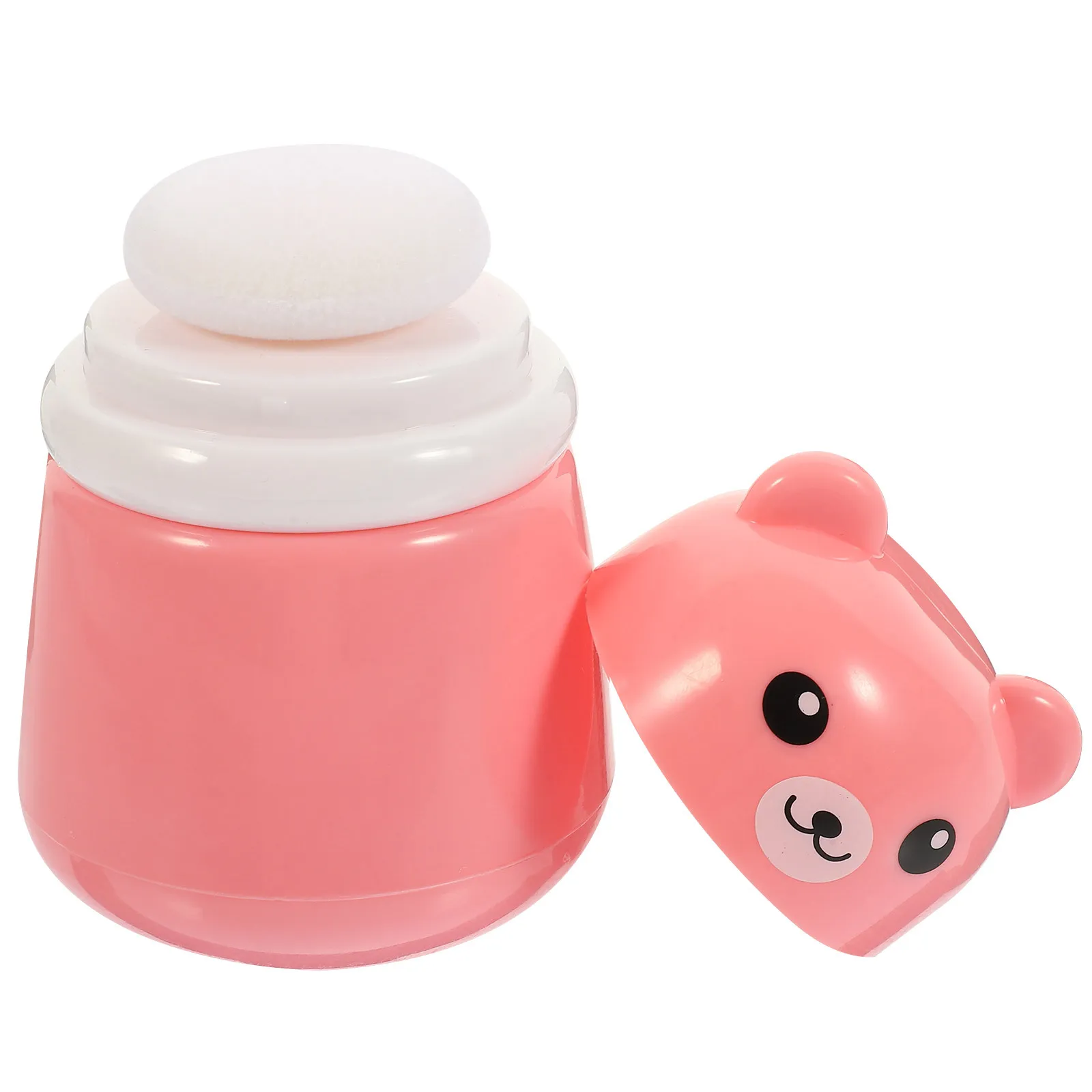 Puff Box Cartoon Bear Appearance Compact Size Large Capacity Talcum Powder Container Suitable for Adult Home
Puff Box Cartoon Bear Appearance Compact Size Large Capacity Talcum Powder Container Suitable for Adult Home