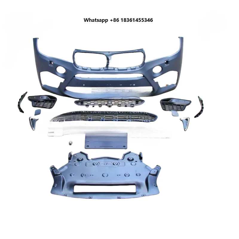 For X5 F85 Durable Plastic Front Bumper Surround Upgrade Kit for F15
For X5 F85 Durable Plastic Front Bumper Surround Upgrade Kit for F15
