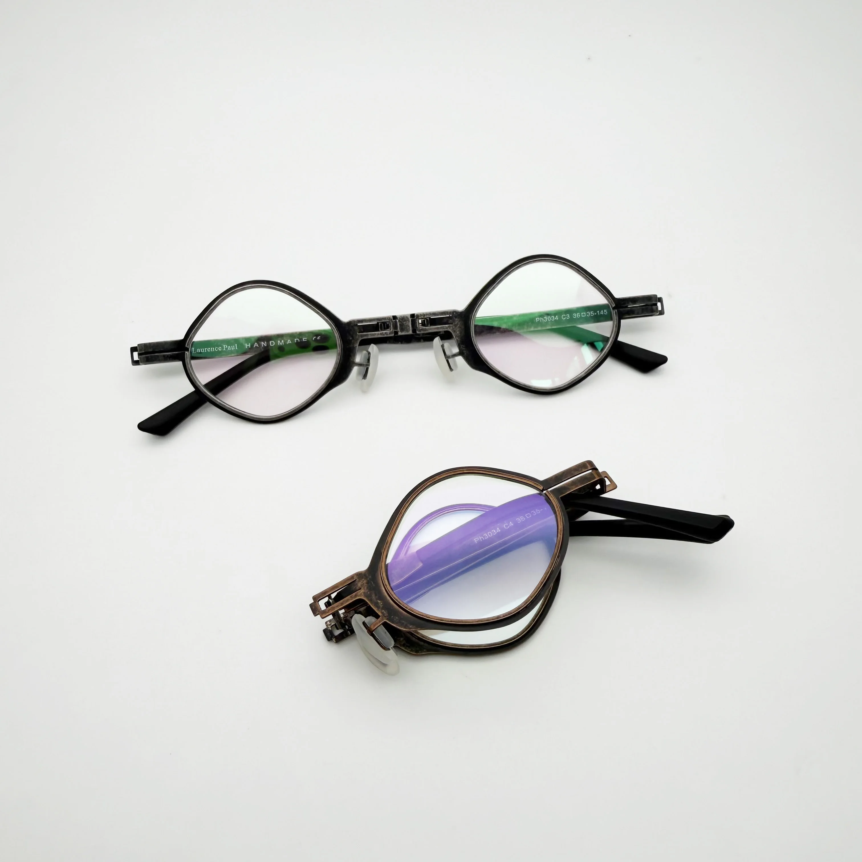 Vintage Retro Folding Eyeglasses Frames Stainless Steel Material Distressed Finish Men Prescription Eyeglasses Ph3034|Belight
Vintage Retro Folding Eyeglasses Frames Stainless Steel Material Distressed Finish Men Prescription Eyeglasses Ph3034|Belight