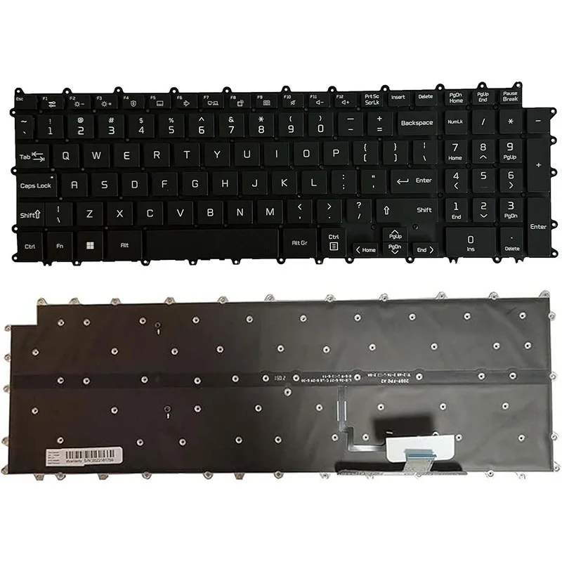 Laptop US Backlit Keyboard Black For LG 17Z90P 17Z90P-G 17Z90P-K 17Z90P-N
Laptop US Backlit Keyboard Black For LG 17Z90P 17Z90P-G 17Z90P-K 17Z90P-N