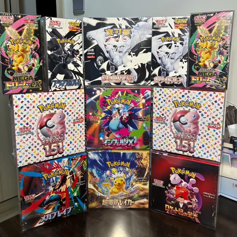 Hot Genuine Pkm Game Collection Cardes Trading Ptcg Japanese Version Sv2a First Generation 151 Pikachu Dream Booster Pack Gifts
Hot Genuine Pkm Game Collection Cardes Trading Ptcg Japanese Version Sv2a First Generation 151 Pikachu Dream Booster Pack Gifts