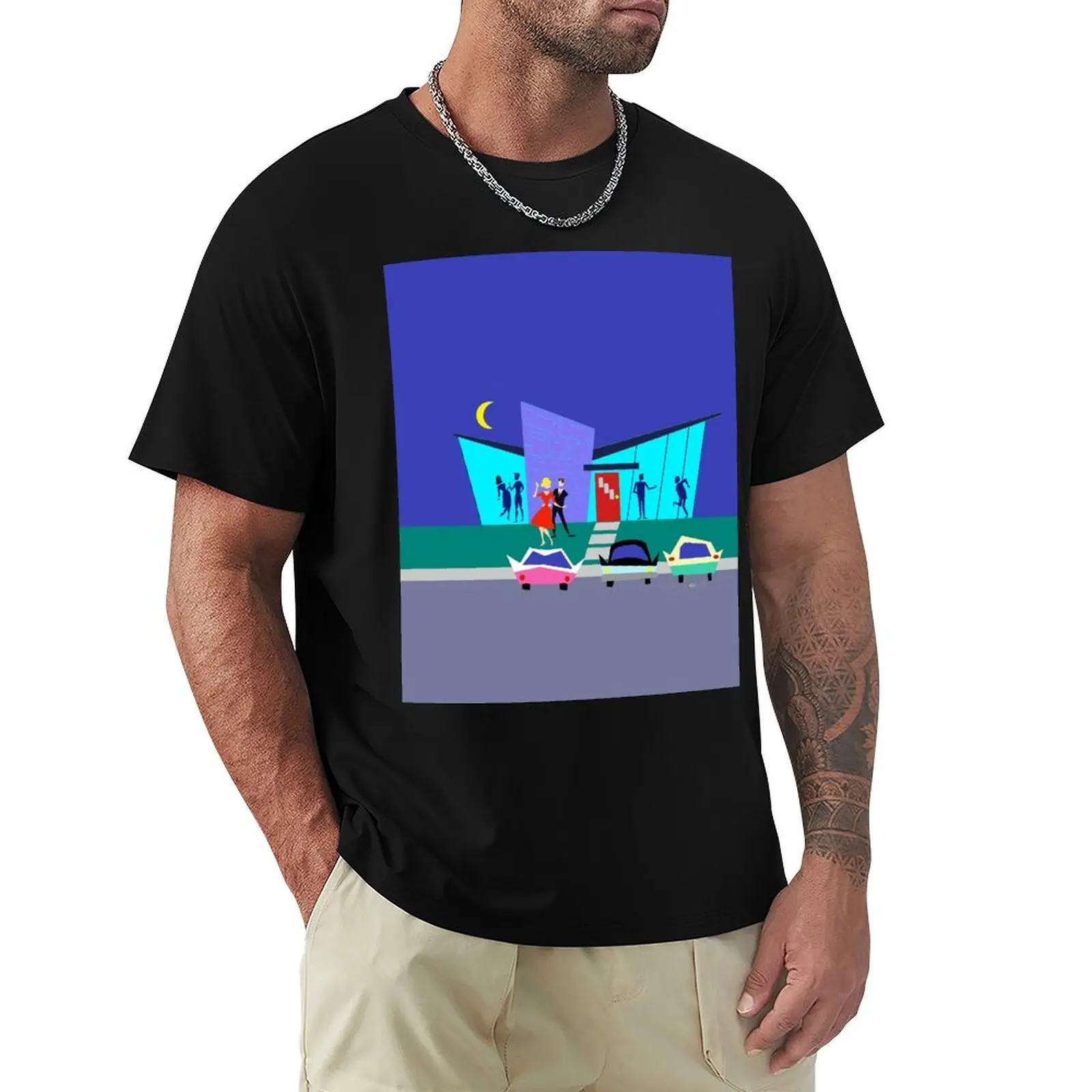 Retro Open House Party T-Shirt boys animal print customs football t shirt kawaii clothes mens shirts graphic tee
Retro Open House Party T-Shirt boys animal print customs football t shirt kawaii clothes mens shirts graphic tee