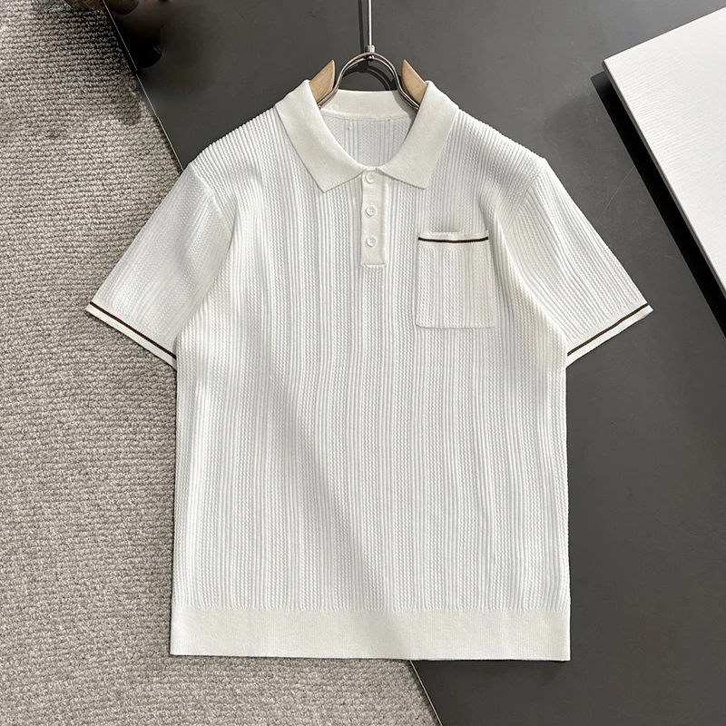 2025 New Spring Summer Combed Cotton Yarn Knitted Fabric High GSM Pure Cotton 3D Embroidery Craft Loose Fit Men's Polo Short Sle
2025 New Spring Summer Combed Cotton Yarn Knitted Fabric High GSM Pure Cotton 3D Embroidery Craft Loose Fit Men's Polo Short Sle