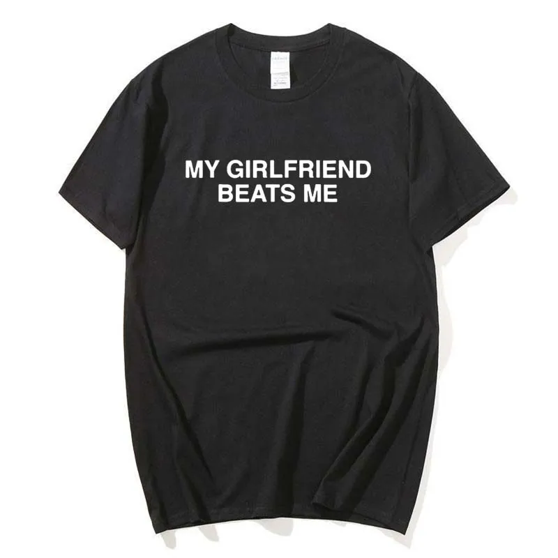 Женская футболка с графическим принтом My Girlfriend Beats Me, повседневная свободная хлопковая футболка с короткими рукавами и круглым вырезом, футболка большого размера унисекс
Женская футболка с графическим принтом My Girlfriend Beats Me, повседневная свободная хлопковая футболка с короткими рукавами и круглым вырезом, футболка большого размера унисекс