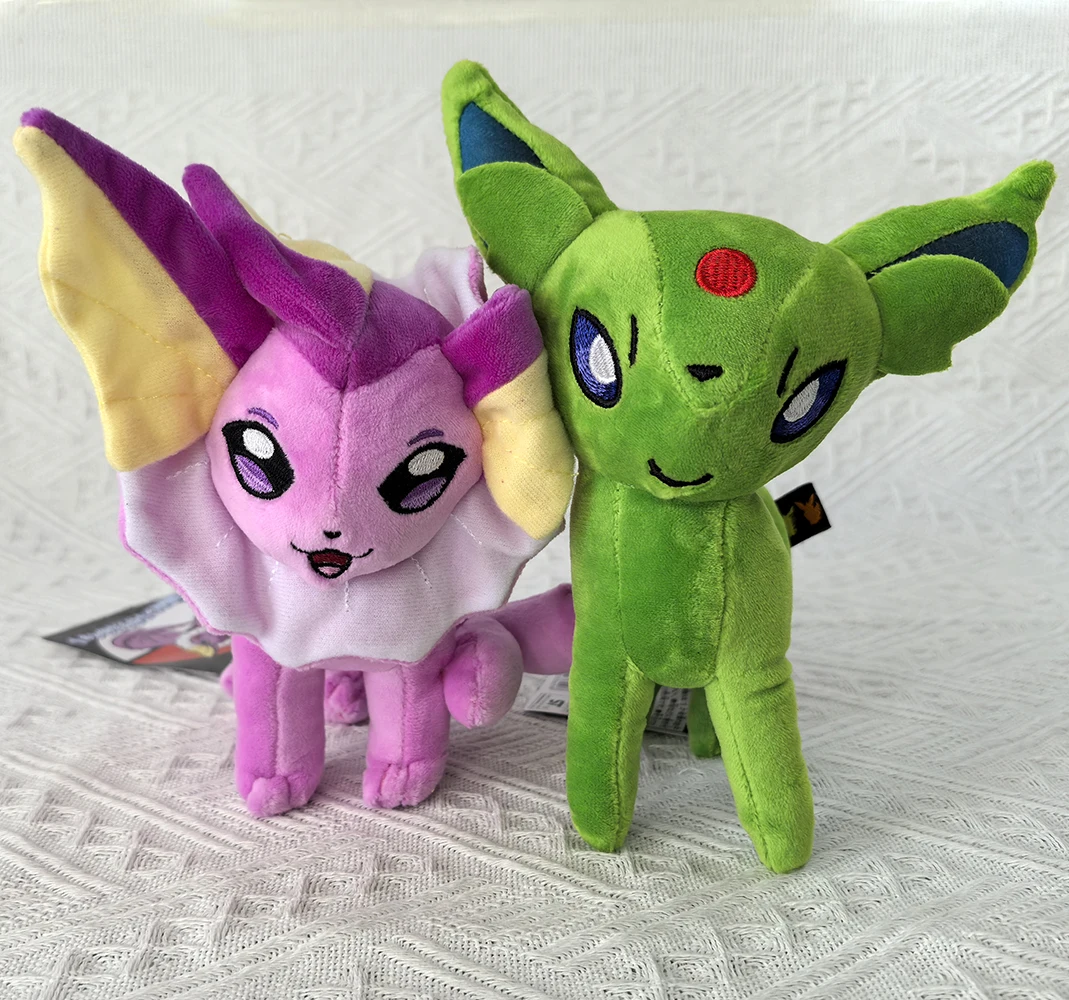 2X TAKARA TOMY Pokemon Shiny Eevee Vaporeon Espeon Plush Soft Toy , Switch Presents Cartoon Game Stuffed Animal Nintendo Doll
2X TAKARA TOMY Pokemon Shiny Eevee Vaporeon Espeon Plush Soft Toy , Switch Presents Cartoon Game Stuffed Animal Nintendo Doll