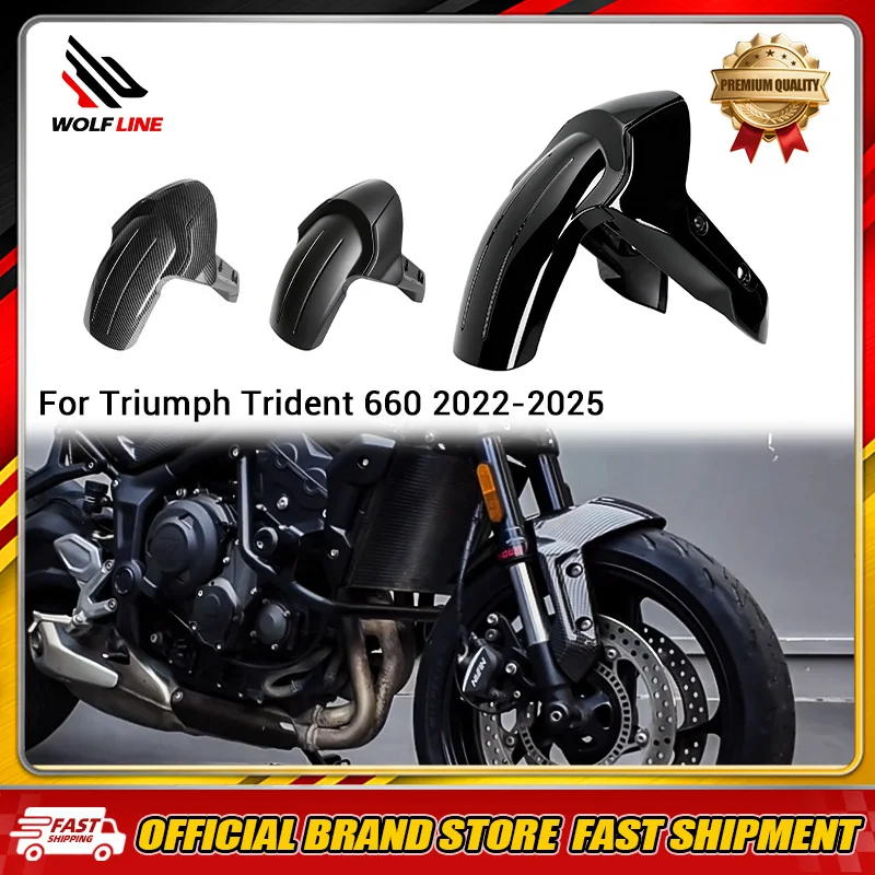WOLFLINE Front Fender MudGuard Wheel Side Bracket Parts For Triumph Trident 660 2022-2025 Wheel Cover Splash Protector
WOLFLINE Front Fender MudGuard Wheel Side Bracket Parts For Triumph Trident 660 2022-2025 Wheel Cover Splash Protector