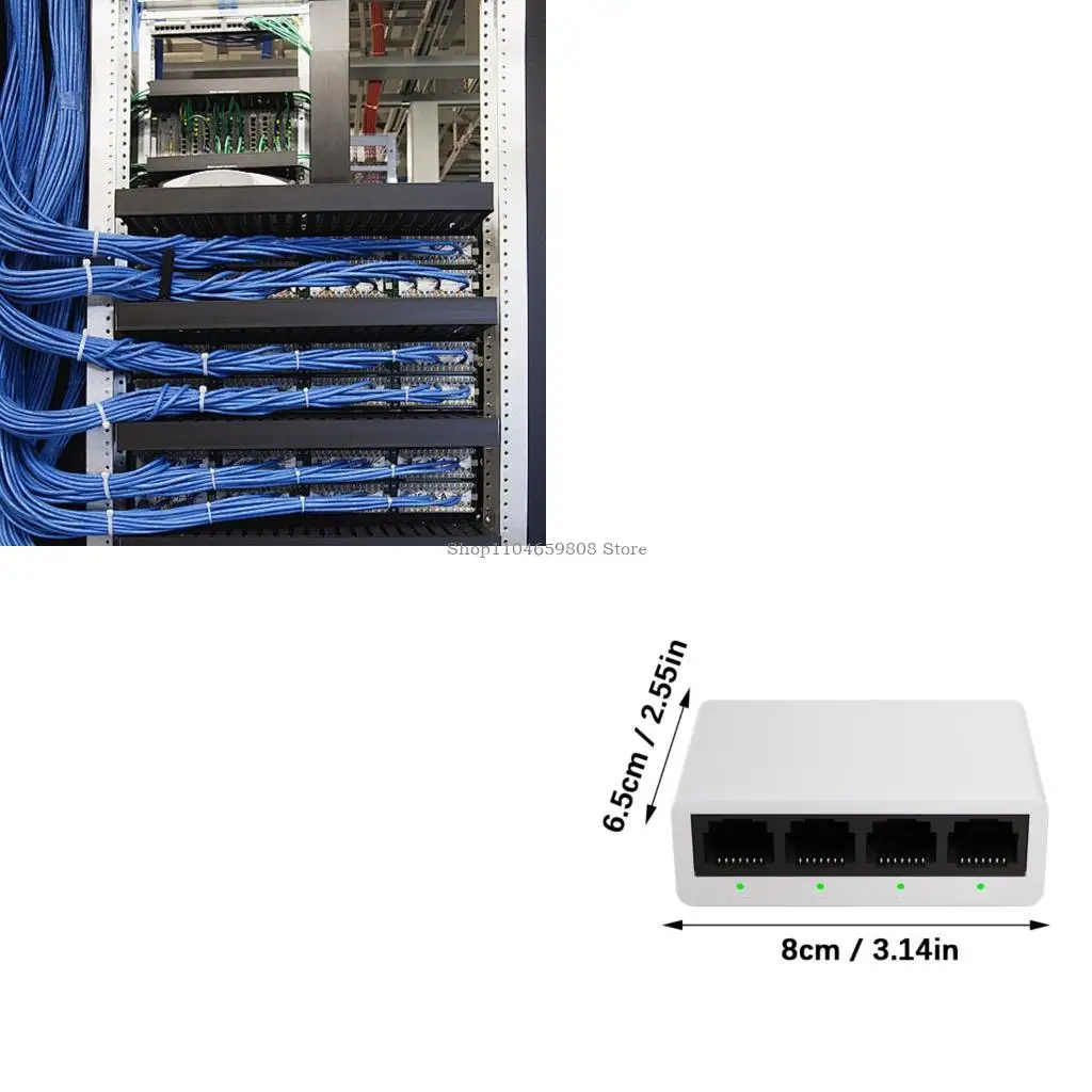 Dense 4 Port Ethernet Divider For Rapid 10/100Mbps Net Expansion
Dense 4 Port Ethernet Divider For Rapid 10/100Mbps Net Expansion