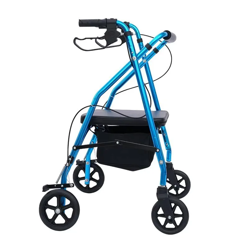 2026 Aluminum Rollator Walker Folding 4 Wheeled Aluminum Walker Rollator
2026 Aluminum Rollator Walker Folding 4 Wheeled Aluminum Walker Rollator