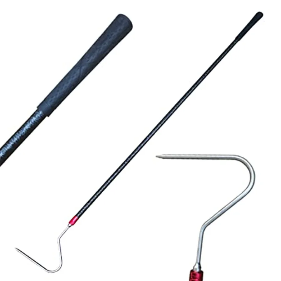 48'' High-Carbon Snake Hook Catcher Stick Tongs Grabber Reptile Pick-up Handling Tools for CatchingMoving Snakes or Hunting Gam
48'' High-Carbon Snake Hook Catcher Stick Tongs Grabber Reptile Pick-up Handling Tools for CatchingMoving Snakes or Hunting Gam