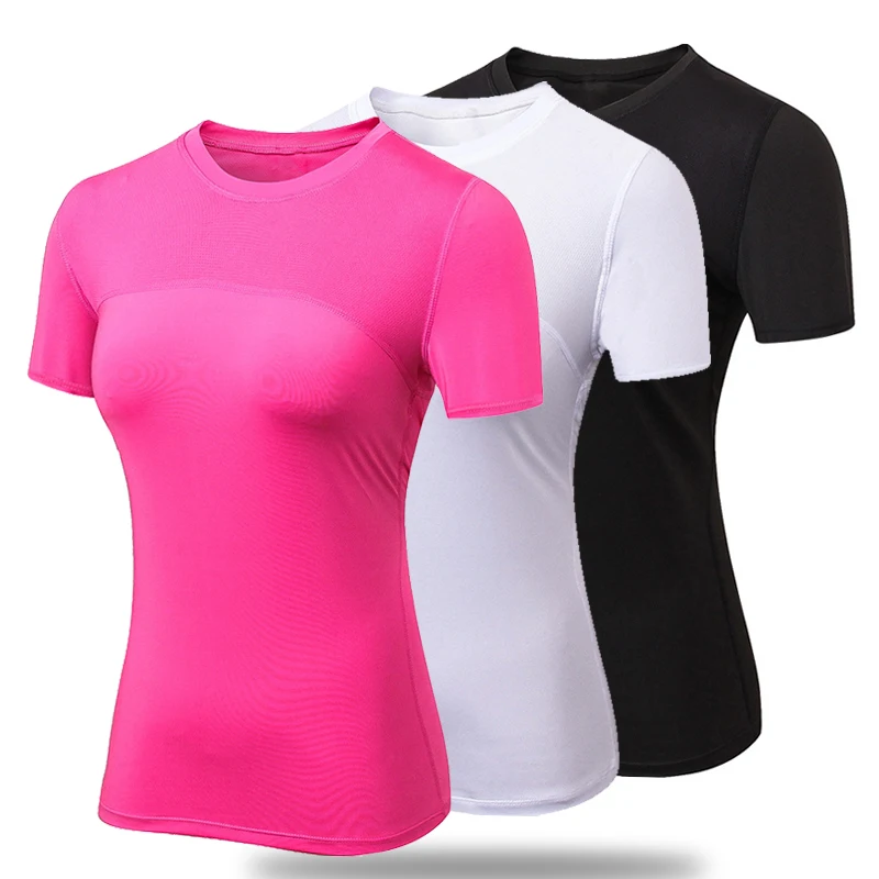 Exercise Trainning T-shirt Women Short Sleeve Shirt Workout Running Tops Yoga Fitness Tee Shirt Quick Dry Tank Tops Custom Logo
Exercise Trainning T-shirt Women Short Sleeve Shirt Workout Running Tops Yoga Fitness Tee Shirt Quick Dry Tank Tops Custom Logo