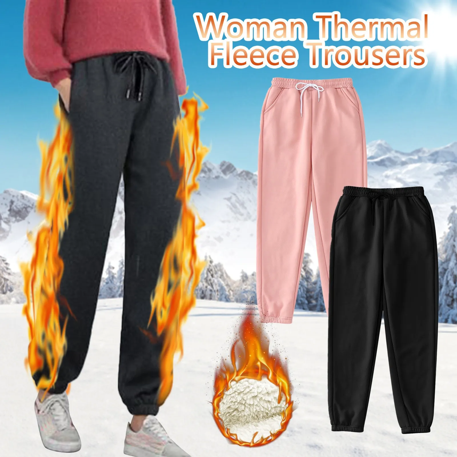 2024 Women Sports Pants Plush Thickened Lamb Plush Casual Trousers Solid Color Leggings Loose Autumn Winter Warm Trousers
2024 Women Sports Pants Plush Thickened Lamb Plush Casual Trousers Solid Color Leggings Loose Autumn Winter Warm Trousers